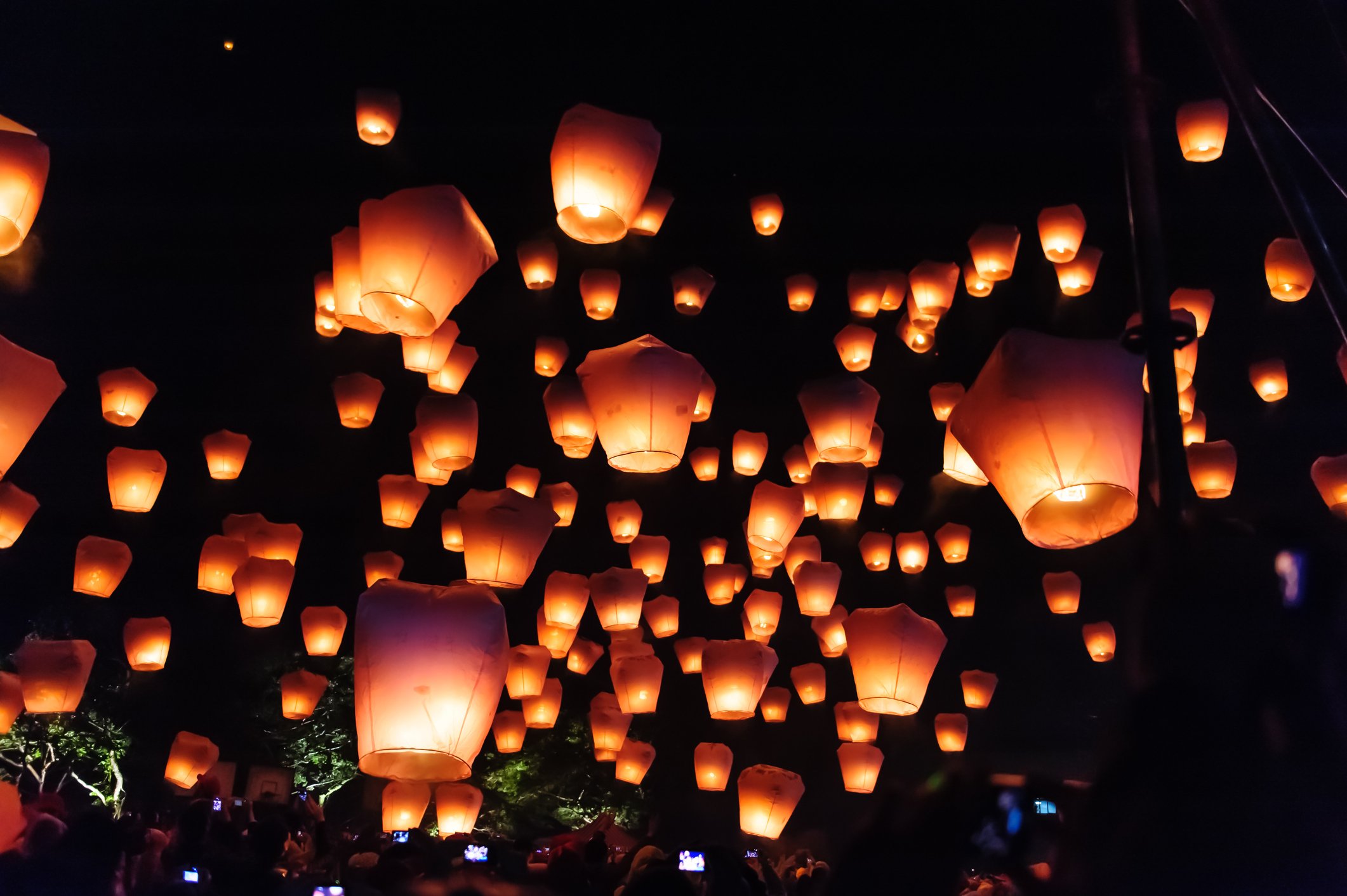 Lantern festival in Taiwan